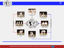 Tablet Screenshot of karatezug.ch